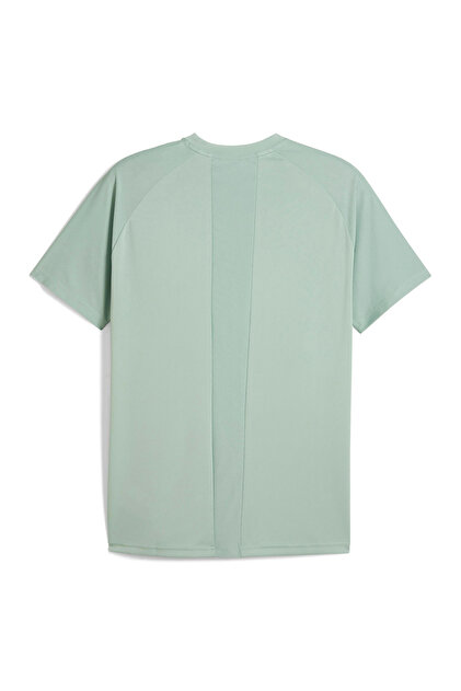 Puma 68862154 TRAINING ESS Tee Green Fog Yeşil Yuvarlak Yaka