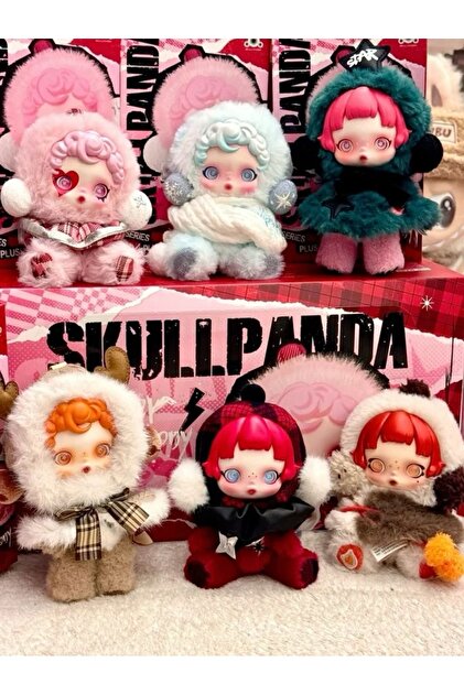 DMR Accessoire 1 Adet Kutu Rasgele Renk Gotik Kız Bebek Skull