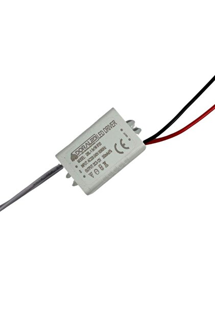 DORA LED 1-3X1W 350Ma 3-12V Power Led Driver IP20 Power Led Sürücü