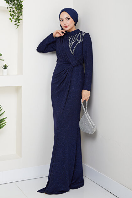 SEMRA AYDIN Eyll Tesettr Evening Dress- Trendyol SEMRA AYDIN Eyll Tesettr Evening Dress- Trendyol