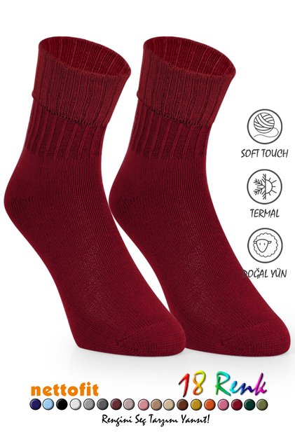 Winter Women's Wool Sleeping Socks Soft Touch_