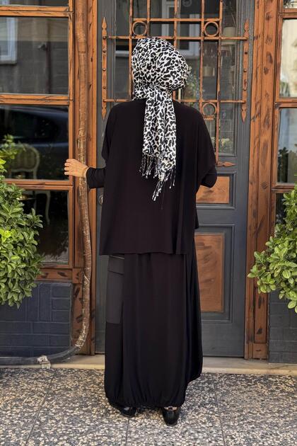 ENTHRAL ブラックメタル　BLACKL Nurcan Çetin Etekli Takım 25457 Siyah - Fiyatı, Yorumları