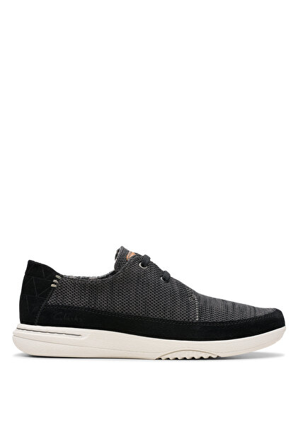 CLARKS Süet Siyah Erkek Günlük Ayakkabı Easeway Lace - Fiyatı