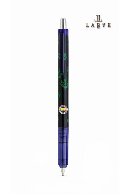 Licensed Versatile Pen Metal Touch Tip 0.7mm Green Leaf Pattern Eraser Gift