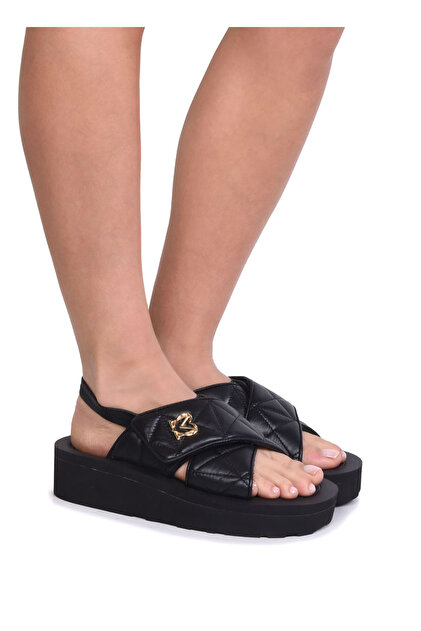 Love Moschino Siyah Kadın Sandalet JA16044I1M - Fiyatı, Yorumları