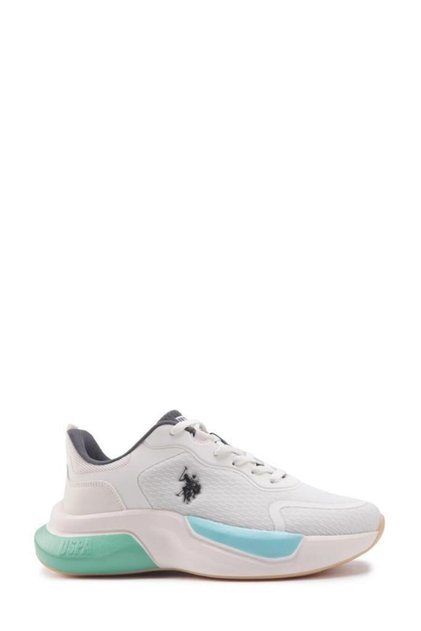 U.S.Polo Assn Willy 4Fx Beige Green Comfort Casual Anatomic Sports Shoes