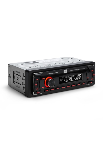 Multimedia Player Auto JBL, USB, Card SD, AUX, Bluetooth, Iluminat Roșu, 4 x 50 W