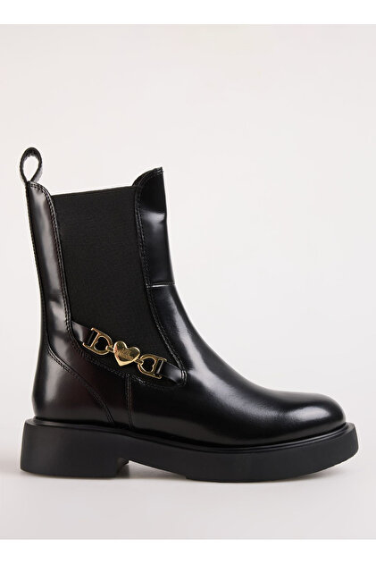 Love Moschino Siyah Kadın Deri Bot JA24204G0L - Fiyatı, Yorumları