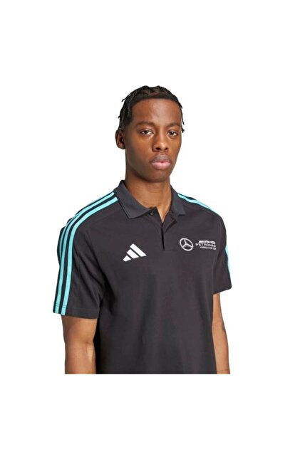 adidas Mercedes AMG Petronas Formula One Team Erkek Siyah Polo