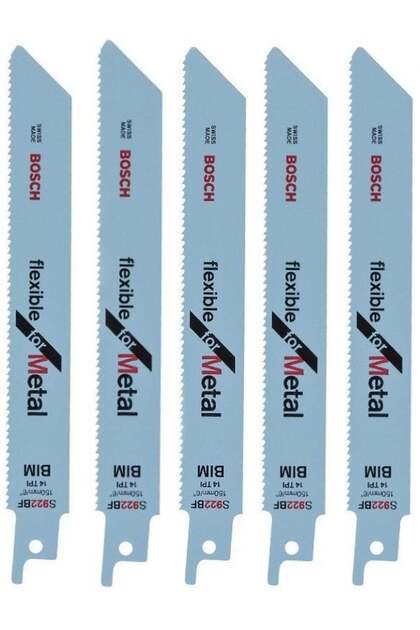 Bosch S 922 Bf Flexible For Metal 5 Li Tilki Kuyruğu Bıçağı