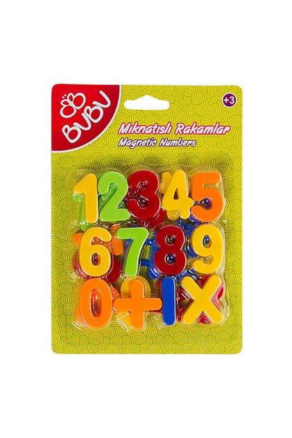 Bu-Bu Mıknatıslı Rakam 25 Parça 00083