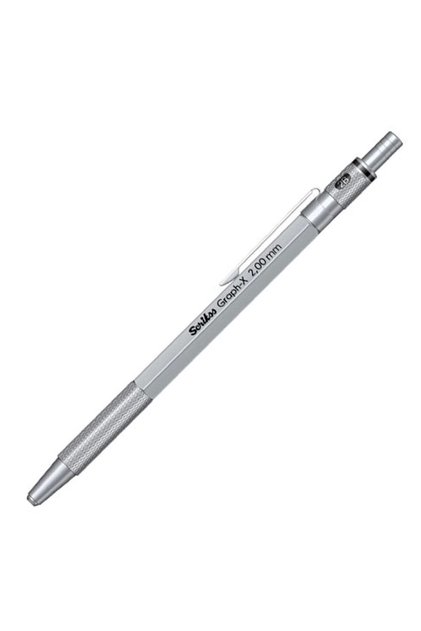 Graph-X Metal Versatil Kalem 2.0 mm Saten Gri