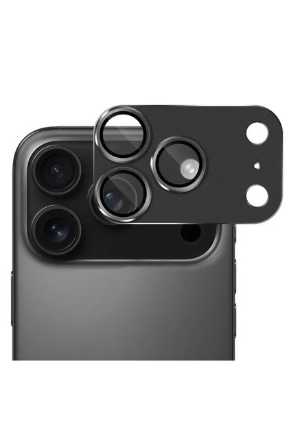 Folie foto pentru iPhone 17 Pro, sticlă protectoare, neagră