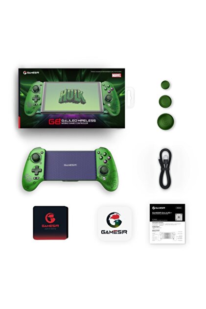 GameSir G8 Plus Hulk Edition Bluetooth Mobile Game Controller