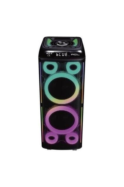 HZL ACS-6 80W Bluetooth Hoparlör | 2x8” İnç Speaker, Mikrofonlu ve