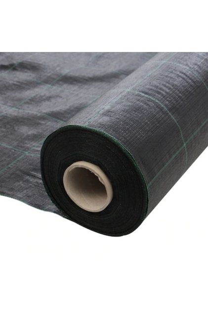 Folie agrotextil ecologica, UV, 1 x 20 metri, 70 gr/m2, grad umbrire 100%, negru,