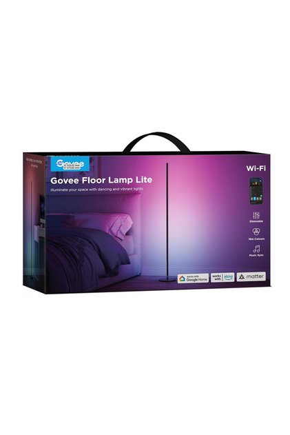 Basic Lite Matter Destekli Akıllı Köşe Lambası - Siyah