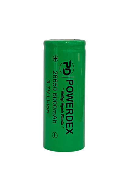 powerdex 26650 3.7V 6000 mAh Li-ion Şarjlı Pil - Fiyatı, Yorumları