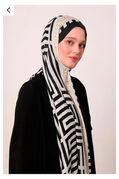 Cotton silk shawl