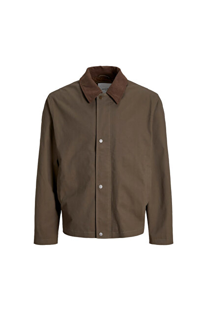 Jack & Jones Grady Worker Erkek Kahverengi Ceket (12279426-CNT