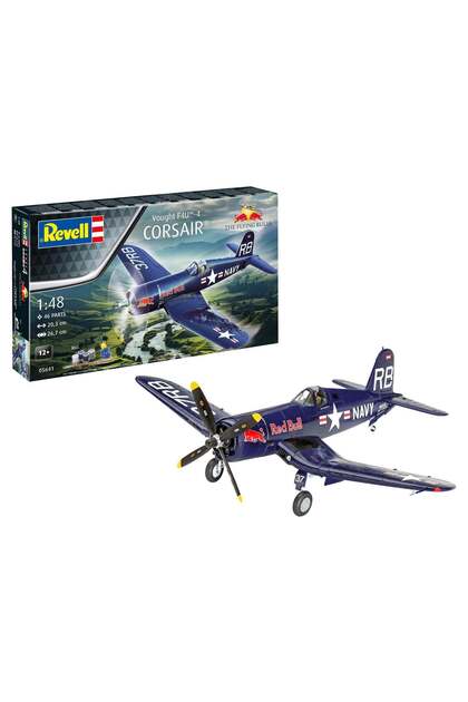 Подаръчен комплект самолет F-4 U-4 Corsair: Flying Bulls 25-та годишнина 1:48