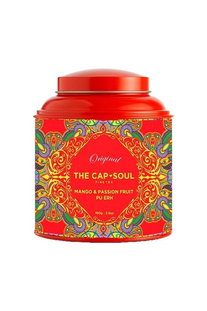 Ceai Pu'Erh The Cap Soul - Mango și Fructul Pasiunii, 100 g