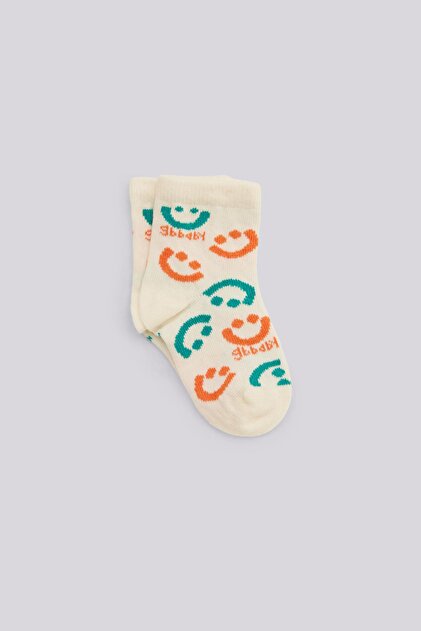 BG Store Kız Bebek Desenli Çorap