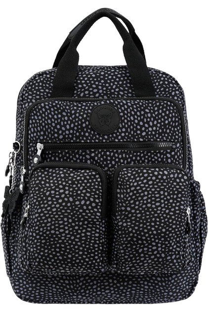 Backpack, Lightweight Water-Resistant Daypack with Organised Pockets & Padded Str