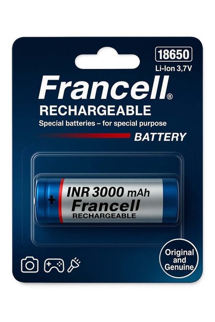 INR 3000 mAh Rechargeable Battery – Anti-Leak Technology