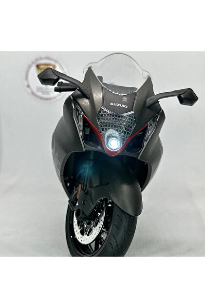 WELLY Suzuki Hayabusa 1:9 Işıklı Diecast Motosiklet Model