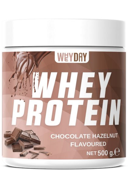 Whey Protein Powder Chocolate Hazelnut Flavored 500 G.