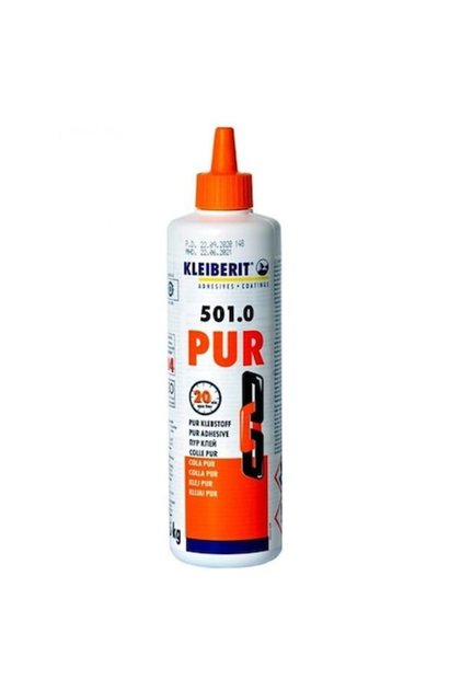 Adeziv profesional KLEIBERIT PUR 501.0, pentru lemn, clasa D4, 0,5 kg