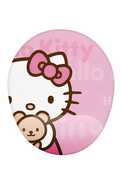Hello Kitty ve Ayıcık Bilek Destekli Mouse Pad Ergonomik Kaymaz Taban Mousepad Fare Altlığı