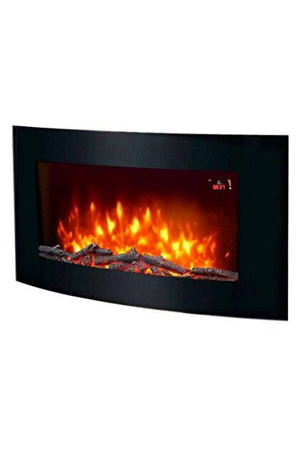 Semineu electric de perete, putere 2000 W, 2 trepte putere, protectie supraincalzire, functie tem...