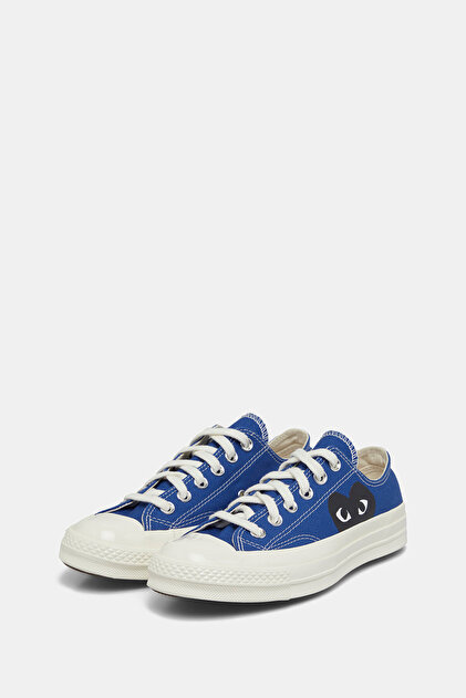 Converse Comme des Garçons PLAY x Chuck 70 Low Blue Quartz