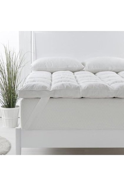 DORMICO Comfortable Mattress Topper, Fluffy Soft Topper Comfortable Breathable Foam Noiseless 550 GS