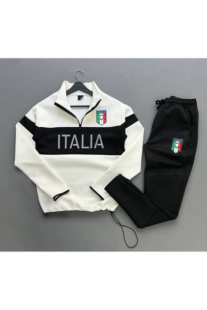 Men's Italia Scuba Sports Jacket and Pants 2-Piece Set Winter