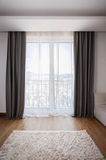 Lunet | 140X270 cm (2 Pieces) Blackout Background Curtain