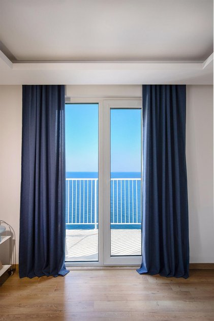 Olea | 140X270 cm (2 Pieces) Background Curtain