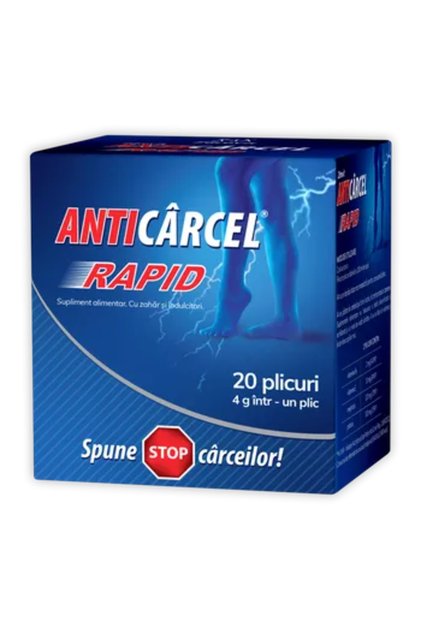 Zdrovit Anticarcel Rapid, 20 plicuri, Zdrovit