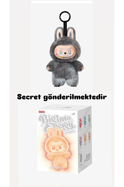 DMR Accessoire Secret figür gri labubu gönderilmektedir kutulu
