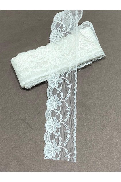 Tulle Lace / 5 Meters / White
