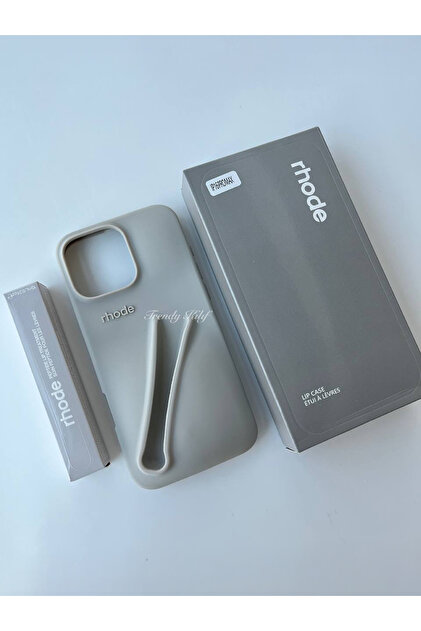 TRENDY KILIF iPhone (17 Pro Max) Compatible Rhode Case- Trendyol