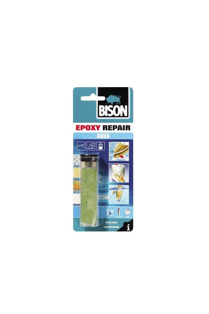 Chit BISON Epoxy Aqua epoxidic bicomponent rezistent la apă, 56g