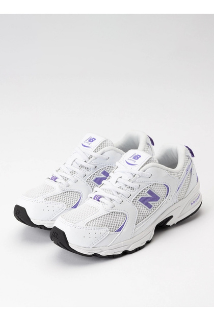New Balance Beyaz - Mor Kız Çocuk Yürüyüş Ayakkabısı 530 PZ530CI
