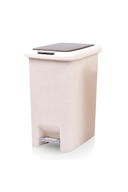 Slim Push and Pedal Polypropylene Dust Bin, 30L