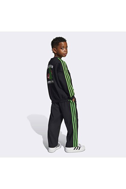 adidas Minecraft Çocuk Siyah Eşofman Takımı (JW5331) - Fiyatı