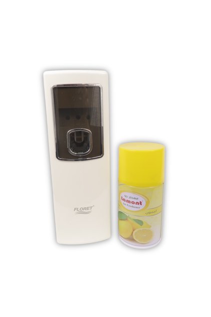 Air freshener device with fragrance spray (lemon, device without remote control)