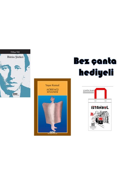 orhan veli bütün şiirleri - Ağrıdağı Efsanesi bez çanta hediyeli