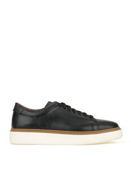 Ziya , Erkek Hakiki Deri Sneaker 1531026Z8552 Siyah - Fiyatı